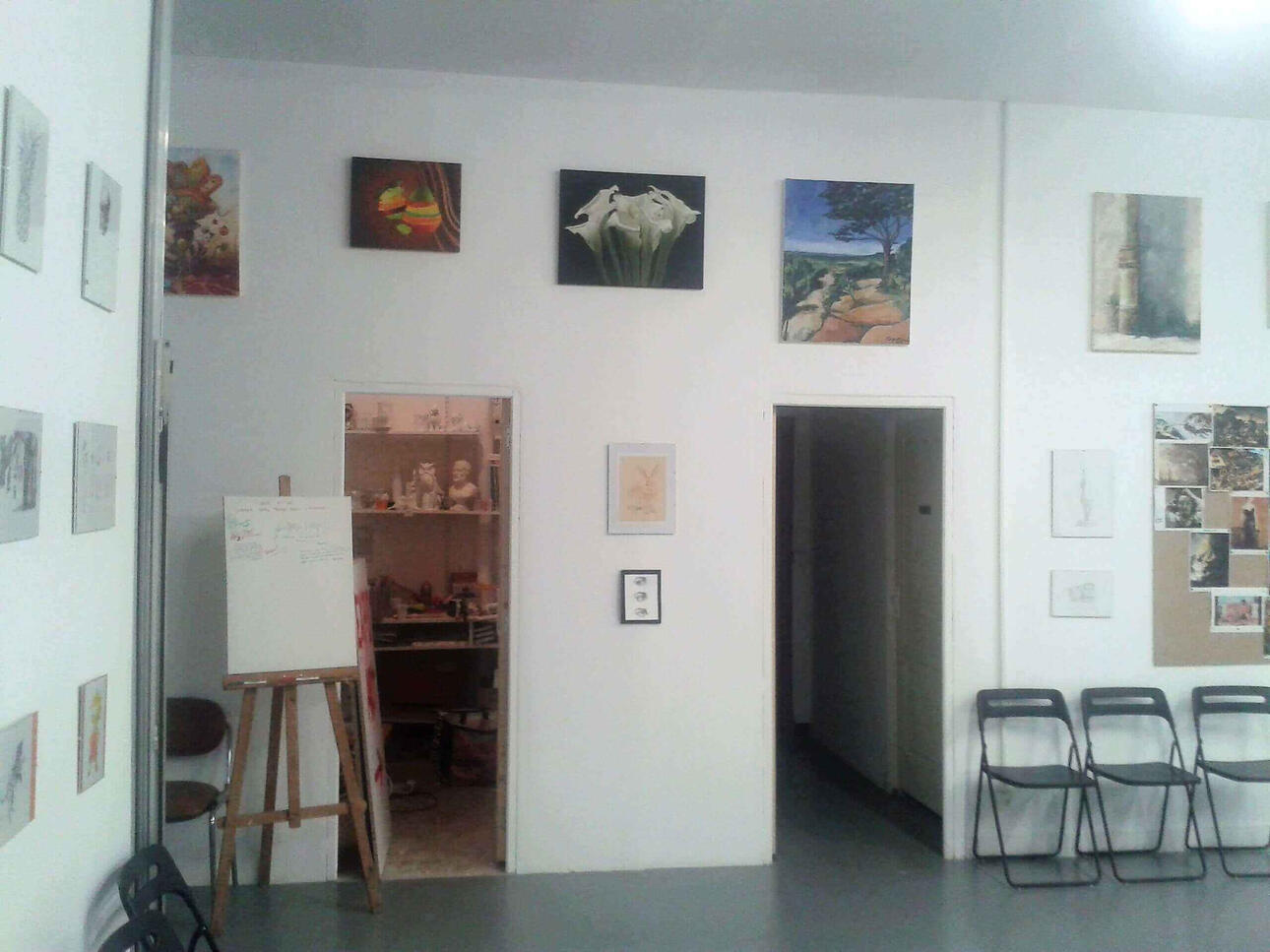 exposition vernissage bollene adp nuances chromatiques cours peinture artistes art culture