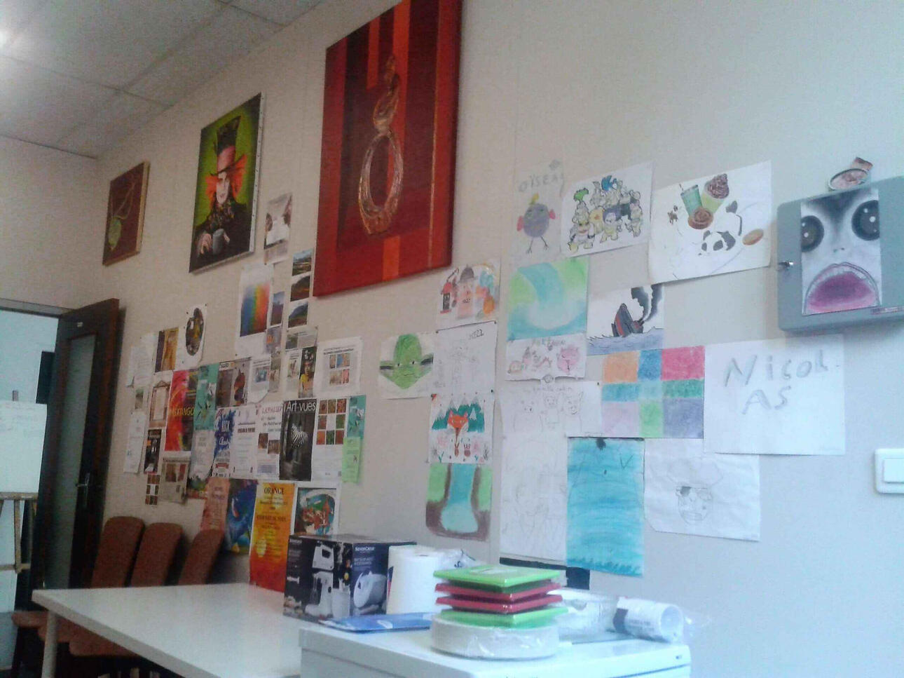 exposition vernissage bollene adp nuances chromatiques cours peinture artistes art culture