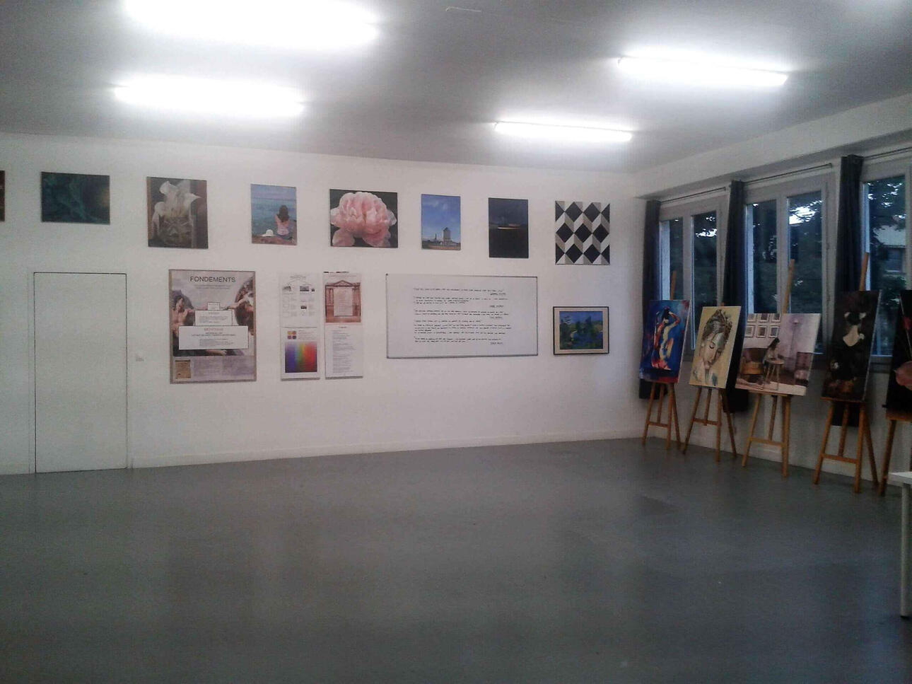 exposition vernissage bollene adp nuances chromatiques cours peinture artistes art culture