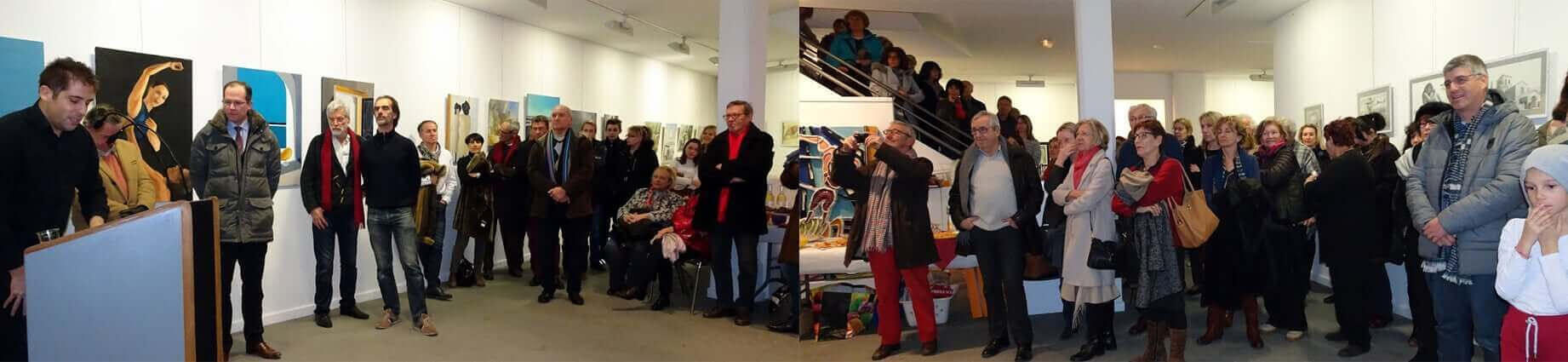 exposition espace Ripert bollene adp nuances chromatiques cours peinture dessin artistes ateliers art