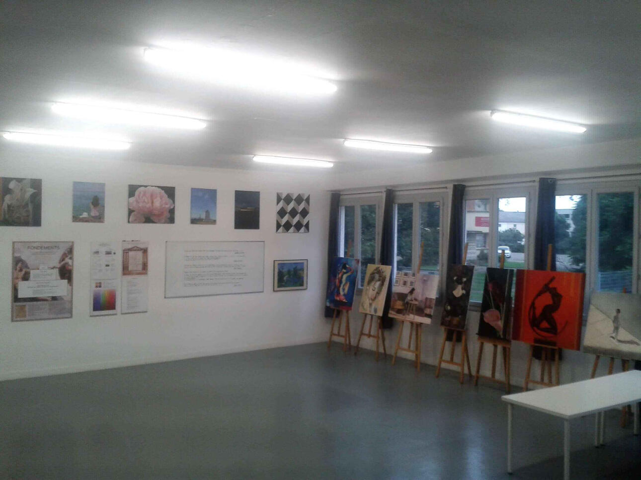 exposition vernissage bollene adp nuances chromatiques cours peinture artistes art culture