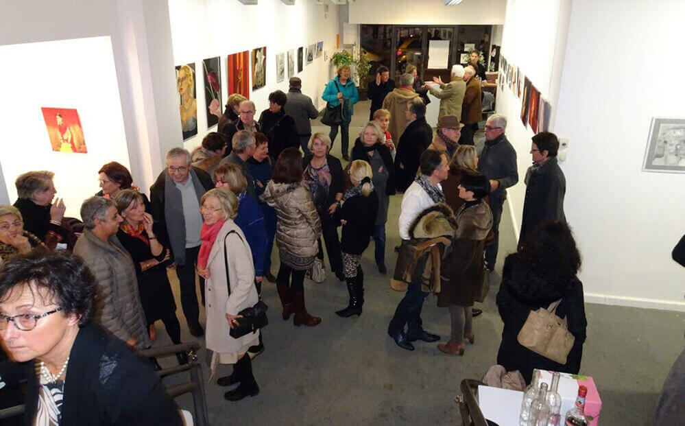 exposition espace Ripert bollene adp nuances chromatiques cours peinture dessin artistes ateliers art