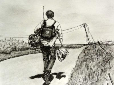 anne-marie Spinner dessin art artiste encre plume