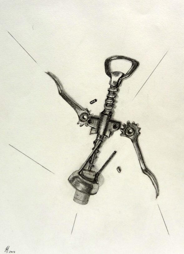 anne-marie Spinner dessin art artiste encre plume