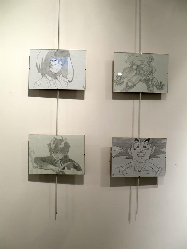 Cédric Berger. Vue d’exposition.