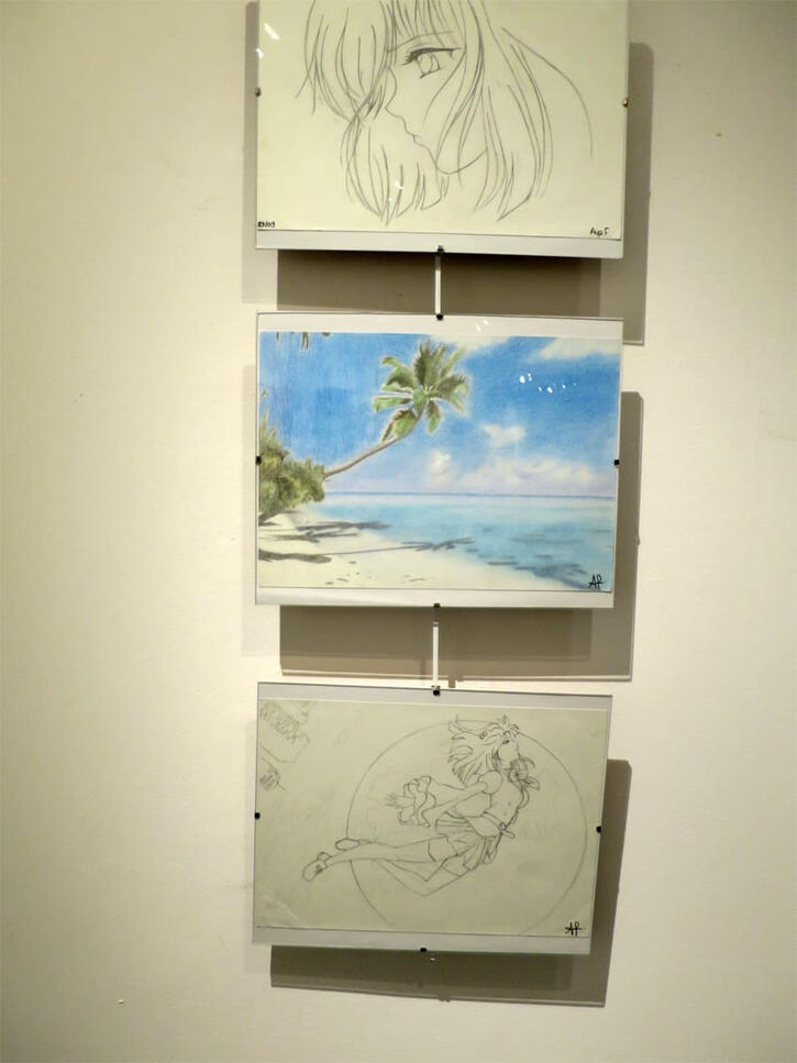 Aya Fatnassi art artiste dessin peinture