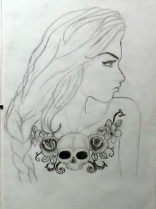 Emilie rohou art artiste dessin peinture